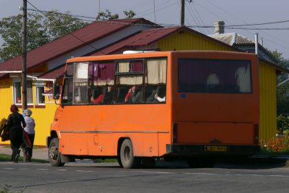 Autobusy na Ukrajině II. Dubno: Bogdan, KaVZ, PAZiky