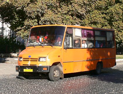 Autobusy na Ukrajině II. Dubno: Bogdan, KaVZ, PAZiky