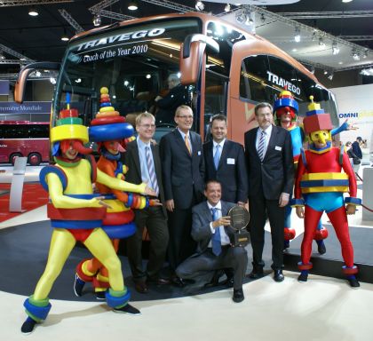 Vlajková loď značky Mercedes-Benz, autokar Travego: Coach of the Year 2010