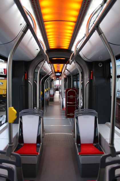 O záběry nové tramvaje Solaris Tramino jsme požádali