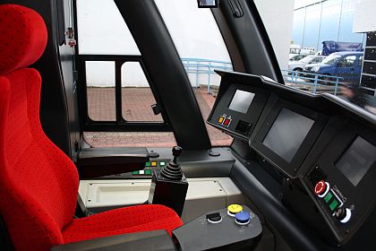O záběry nové tramvaje Solaris Tramino jsme požádali