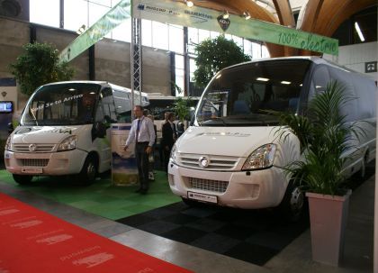 BUSportál CZ na veletrhu BUSWORLD 2009: Tip na elektrický  minibus