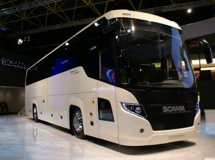 BUSportál CZ na veletrhu BUSWORLD 2009: Autokar Scania Touring 