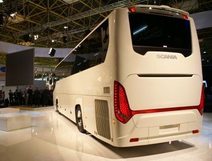 BUSportál CZ na veletrhu BUSWORLD 2009: Autokar Scania Touring