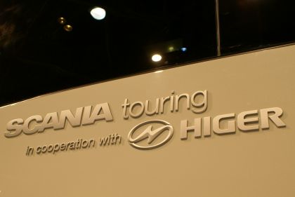BUSportál CZ na veletrhu BUSWORLD 2009: Autokar Scania Touring