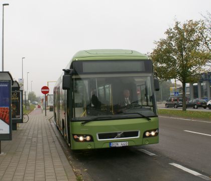 BUSportál CZ na veletrhu BUSWORLD 2009: Z testovací jízdy hybridem Volvo 7700