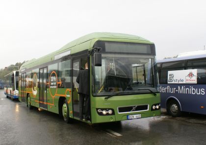 BUSportál CZ na veletrhu BUSWORLD 2009: Z testovací jízdy hybridem Volvo 7700