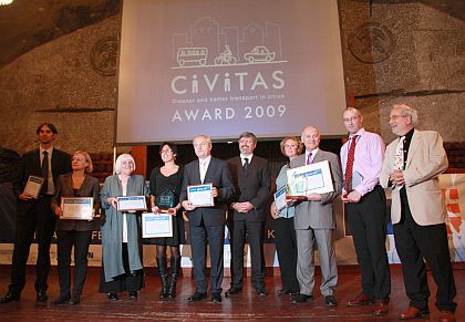 Ocenění projektu Civitas pro rok 2009 získal v Krakově belgický Gent,