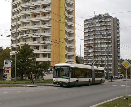 Sváteční trolejbusová bilance Škoda: Zelenobílé setkání Škoda 25Tr Irisbus,