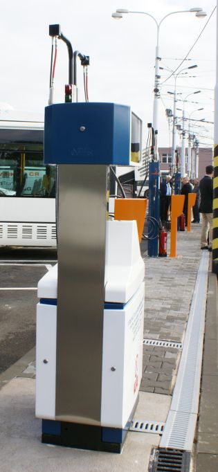 Z otevření nové CNG plnicí stanice a předání CNG autobusů Citelis