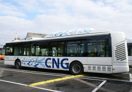 Z otevření nové CNG plnicí stanice a předání CNG autobusů Citelis