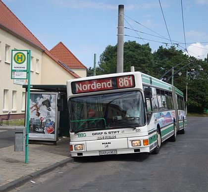 Systémy veřejné dopravy v Evropě: Cesta do Skandinávie II. Německo: Eberswalde,