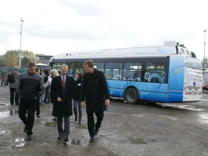 První vodíková čerpací stanici v Česku byla oficielně otevřena v Neratovicích