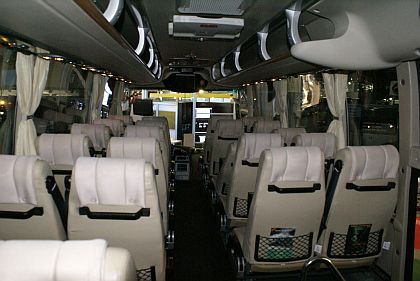 BUSportál CZ na veletrhu BUSWORLD 2009: Autokar Yutong přijel