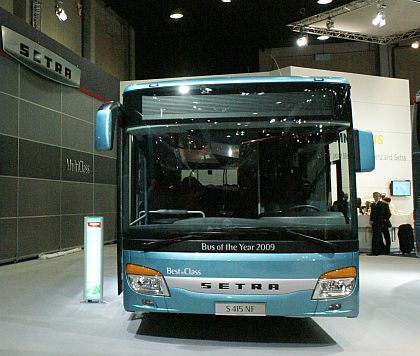 BUSportál CZ na veletrhu BUSWORLD 2009: Daimler Buses: Tradice, kvalita,