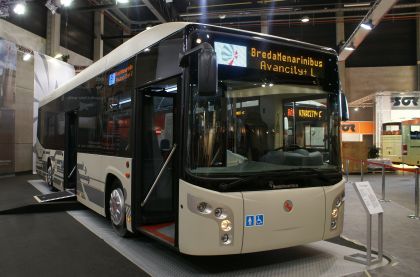 BUSportál CZ na veletrhu BUSWORLD 2009: Italský karosář BredaMenarinibus 