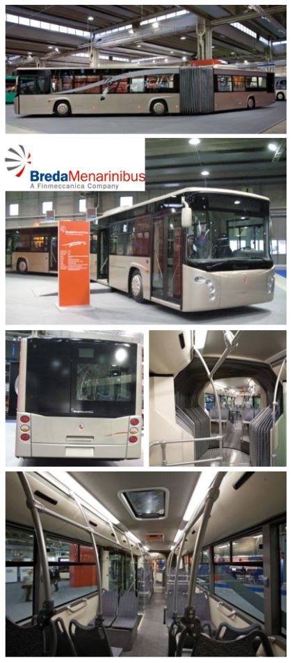 BUSportál CZ na veletrhu BUSWORLD 2009: Italský karosář BredaMenarinibus