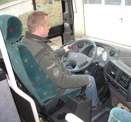 Nový Irisbus Arway se speciální úpravou pro výcvik řidičů 