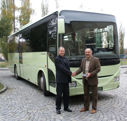 Nový Irisbus Arway se speciální úpravou pro výcvik řidičů 
