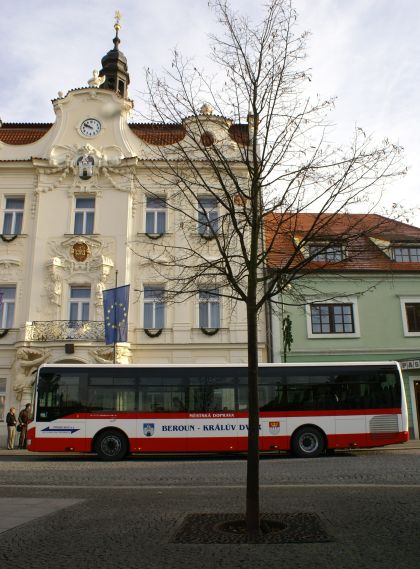 Autobus Irisbus Crossway LE pro městskou dopravu Beroun - Králův Dvůr