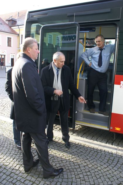 Autobus Irisbus Crossway LE pro městskou dopravu Beroun - Králův Dvůr