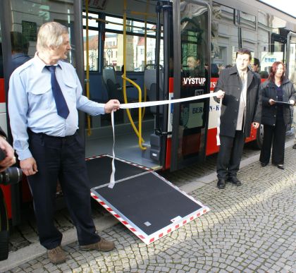 Autobus Irisbus Crossway LE pro městskou dopravu Beroun - Králův Dvůr