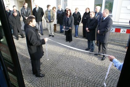 Autobus Irisbus Crossway LE pro městskou dopravu Beroun - Králův Dvůr