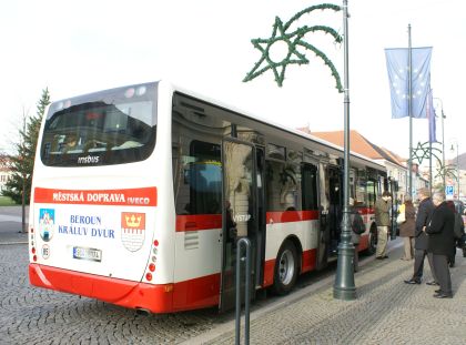 Autobus Irisbus Crossway LE pro městskou dopravu Beroun - Králův Dvůr