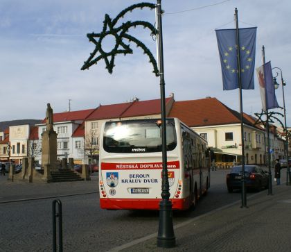 Autobus Irisbus Crossway LE pro městskou dopravu Beroun - Králův Dvůr