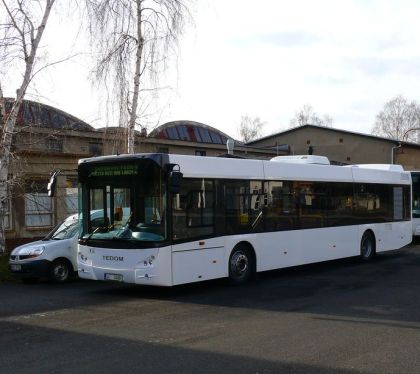 Nové autobusy v městské dopravě v  Ústí obrazem