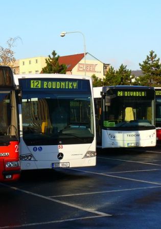 Nové autobusy v městské dopravě v  Ústí obrazem