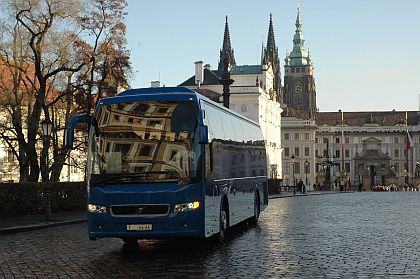 Nový autobus Volvo 9700 pro Hradní stráž České republiky