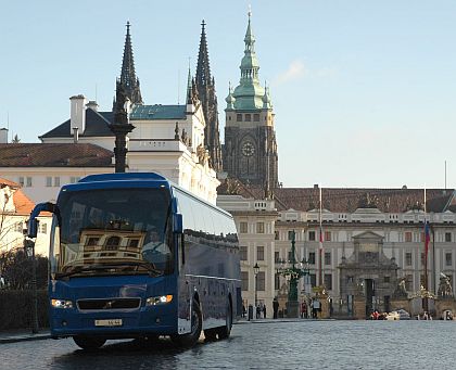 Nový autobus Volvo 9700 pro Hradní stráž České republiky