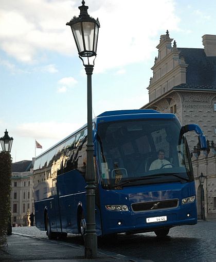 Nový autobus Volvo 9700 pro Hradní stráž České republiky