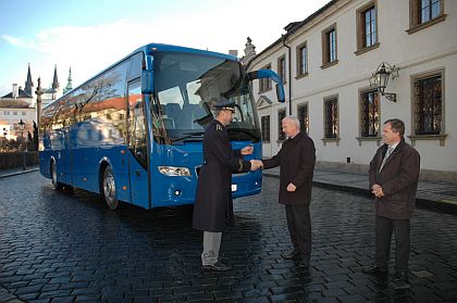 Nový autobus Volvo 9700 pro Hradní stráž České republiky