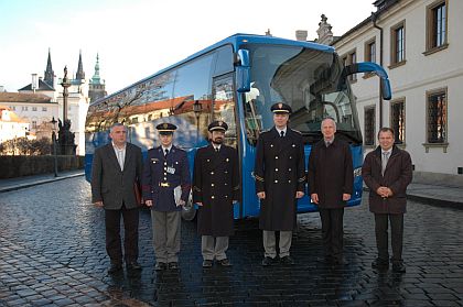 Nový autobus Volvo 9700 pro Hradní stráž České republiky