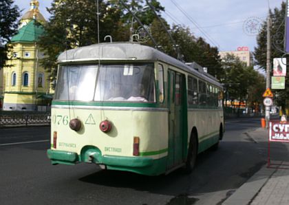 Návrat na Ukrajinu: Trolejbusy v Rivne