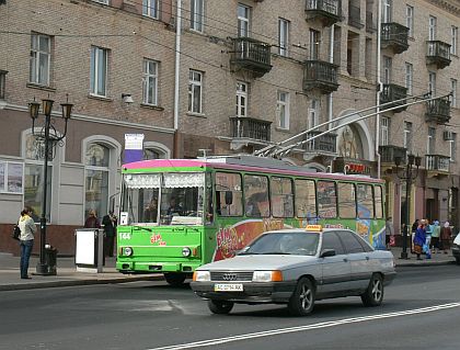 Návrat na Ukrajinu: Trolejbusy v Rivne