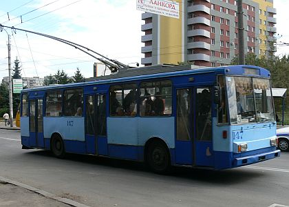 Návrat na Ukrajinu: Trolejbusy v Rivne
