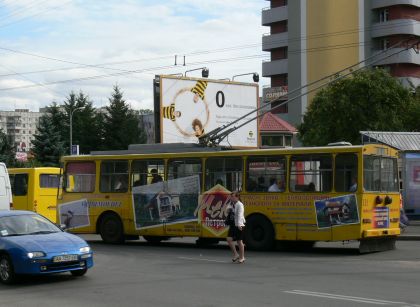 Návrat na Ukrajinu: Trolejbusy v Rivne
