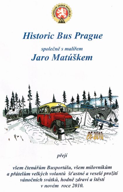 PF 2010: Historic Bus Prague a Jaro Matúšek čtenářům BUSportálu a