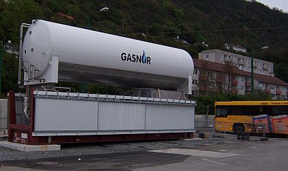 Doprava na zemní plyn - stanice na zkapalněný zemní plyn (LNG) pro autobusy