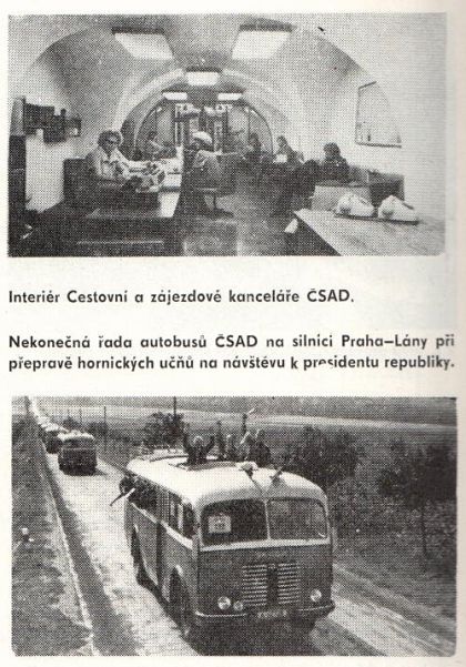 60 let ČSAD: Přehled základních informací ke vzniku a vývoji ČSAD na území