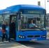 Světová premiéra provozu hybridního autobusu Volvo v Göteborgu.