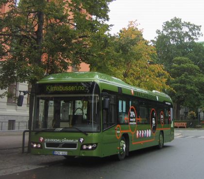 Dvanáct hybridních autobusů Volvo pro Norsko