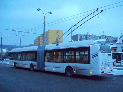 Nový chomutovský trolejbus Škoda 25TrBT ev.č. 026