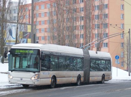 Nový chomutovský trolejbus Škoda 25TrBT ev.č. 026
