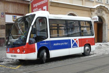 Elektrický minibus ZEUS na lince 292 od 13.1.2009