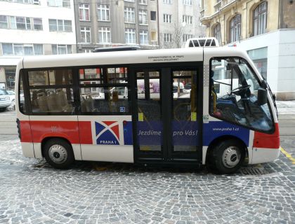 Elektrický minibus ZEUS na lince 292 od 13.1.2009