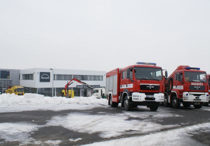 Ze slavnostního otevření MAN TRUCK &amp; BUS CENTER Rousínov 